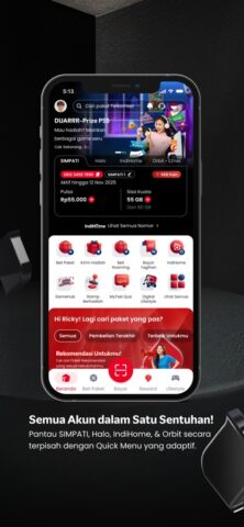 MyTelkomsel для iOS — скриншот 1