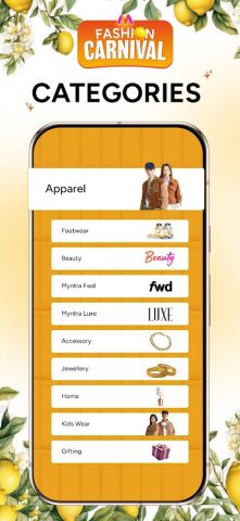 Myntra — Fashion Shopping App для Android — скриншот 2