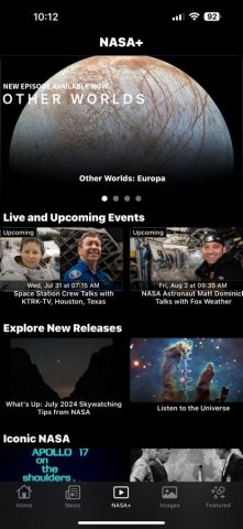 NASA для iOS — скриншот 3