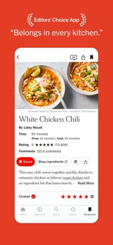 NYT Cooking: Quick Tasty Meals для iOS — скриншот 2