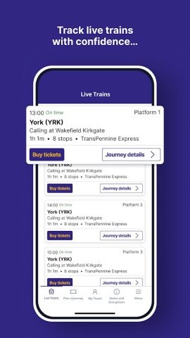 National Rail для Android — скриншот 2