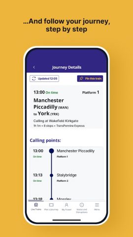 National Rail для Android — скриншот 3
