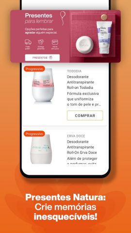 Natura: Perfumes e Cosméticos для Android — скриншот 4