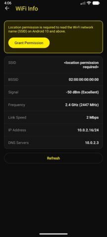 Net Tools для Android — скриншот 1