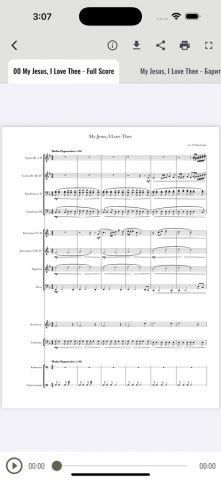 Ноты МХО для iOS — скриншот 5