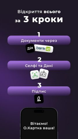 O.Bank — онлайн банк под рукой — скриншот 2
