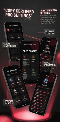 Only Red — Headshot & GFX Tool для Android — скриншот 1