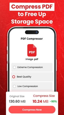 PDF-компрессор Уменьшит размер для Android — скриншот 3