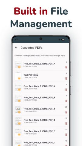 PDF to JPG Converter для Android — скриншот 5