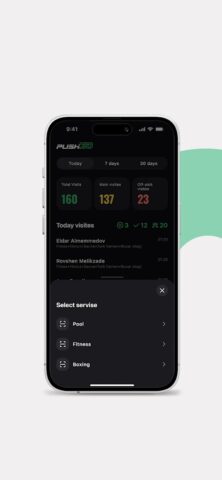 PUSH 30 Partner для Android — скриншот 4
