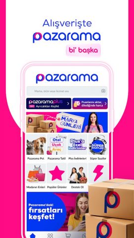 Pazarama: Online Alışveriş — скриншот 1
