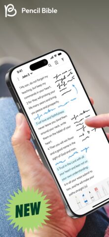 Pencil Bible: Bible Notes App для iOS — скриншот 2