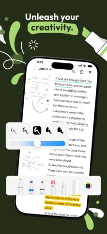 Pencil Bible: Bible Notes App для iOS — скриншот 4