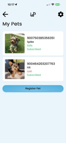PetScanner для iOS — скриншот 1