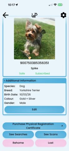 PetScanner для iOS — скриншот 2