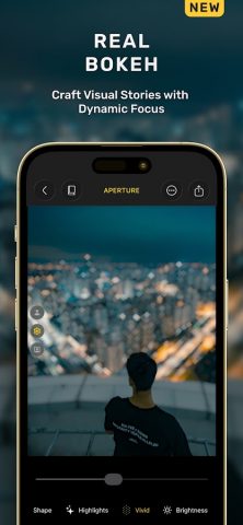 Phocus: DSLR Portrait Camera для Android — скриншот 1