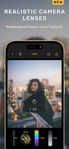 Phocus: DSLR Portrait Camera для Android — скриншот 3