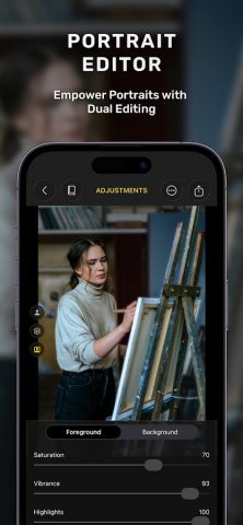 Phocus: DSLR Portrait Camera для Android — скриншот 4