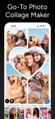 Photo Collage Maker для iOS — скриншот 3