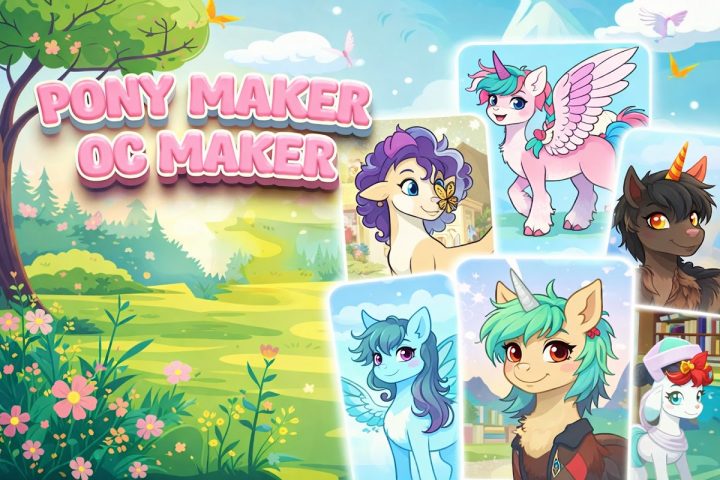 Pony Maker: Pony OC Creator для Android — скриншот 1