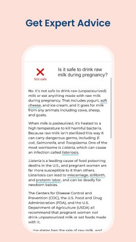 Pregnancy App & Baby Tracker для Android — скриншот 5