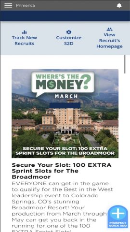 Primerica Online для Android — скриншот 1