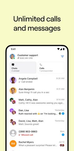 Quo (formerly OpenPhone) для Android — скриншот 3
