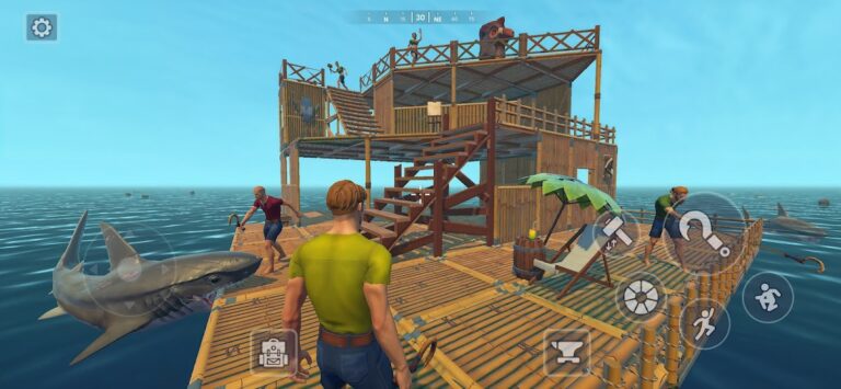 Raft® Multiplayer: Выживание для Android — скриншот 1