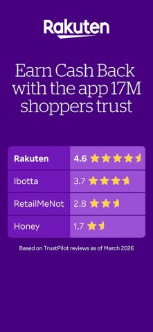 Rakuten: Cash Back and Deals для Android — скриншот 1