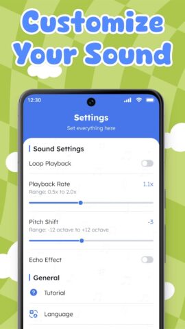 Reverse Audio & Reverse Voice для Android — скриншот 4