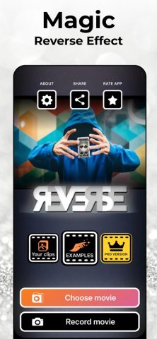 Reverse Movie FX для iOS — скриншот 4