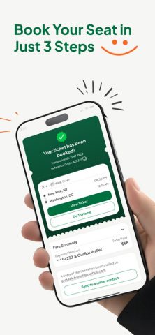 Ride with OurBus App для iOS — скриншот 4