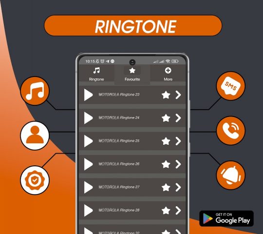 Ringtones for Motorola для Android — скриншот 1