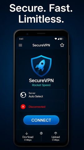 Rocket VPN: Быстро и безопасно для Android — скриншот 3