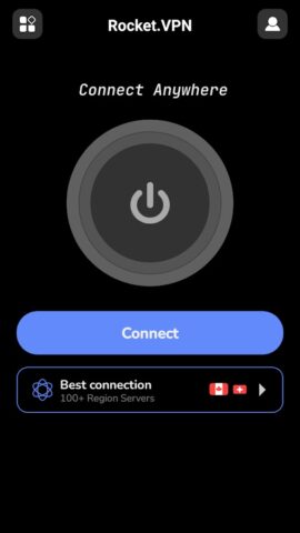 Rocket VPN — Secure Network для Android — скриншот 1