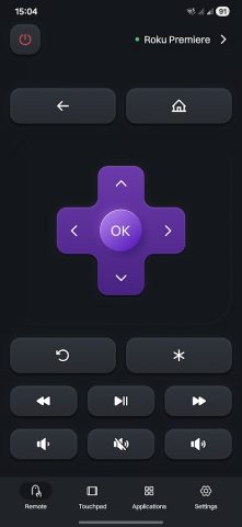 Rokie — Remote for Roku Player для Android — скриншот 1
