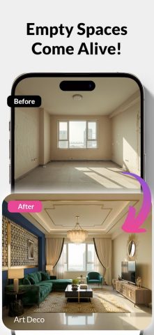 RoomGPT AI — Interior Design для Android — скриншот 4