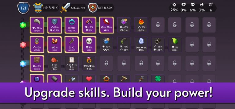 Рыцарь Герой: битва, idle, RPG для iOS — скриншот 4