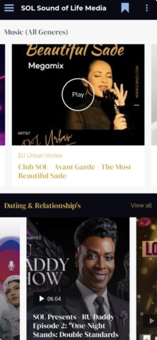 SOL Sound of Life Media для Android — скриншот 1