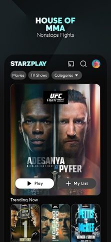 STARZPLAY для Android — скриншот 5