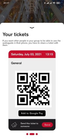 Sagrada Familia Official для Android — скриншот 3