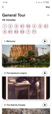 Sagrada Familia Official для Android — скриншот 5