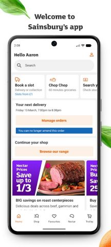 Sainsbury’s Groceries — скриншот 1