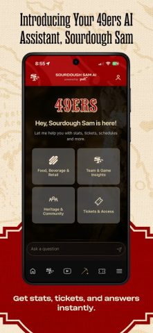 San Francisco 49ers для Android — скриншот 2