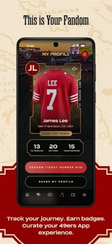 San Francisco 49ers для Android — скриншот 3