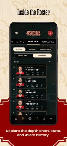 San Francisco 49ers для Android — скриншот 5