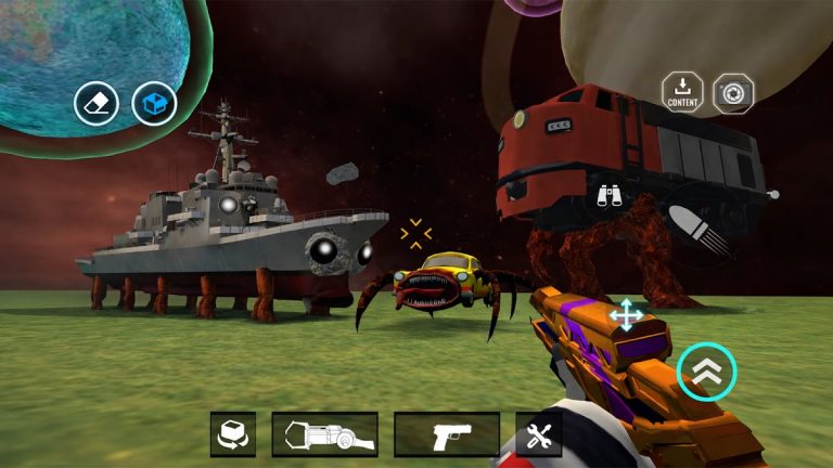 Sandbox In Space для Android — скриншот 1