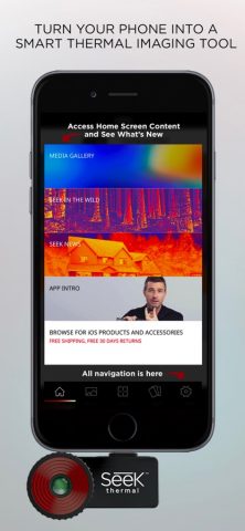 Seek Thermal для iOS — скриншот 1