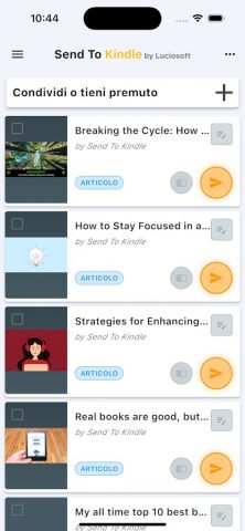Send To Kindle для Android — скриншот 4