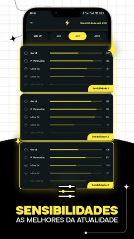 SensiLag FF Plus- Mais Sensi для Android — скриншот 1